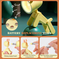 Foldable Deer Table Lamp