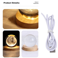 3D Galaxy Table Lamp for Kids