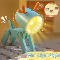 Foldable Deer Table Lamp