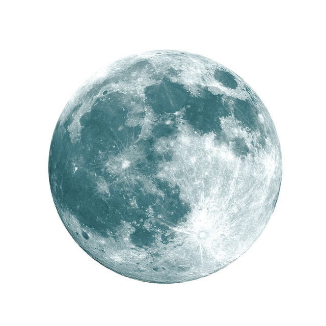 Moon Glow in the dark Wall decor