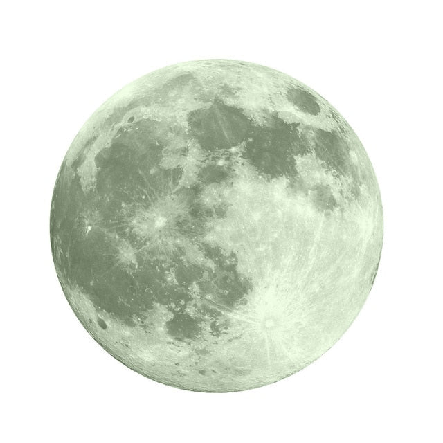 Moon Glow in the dark Wall decor