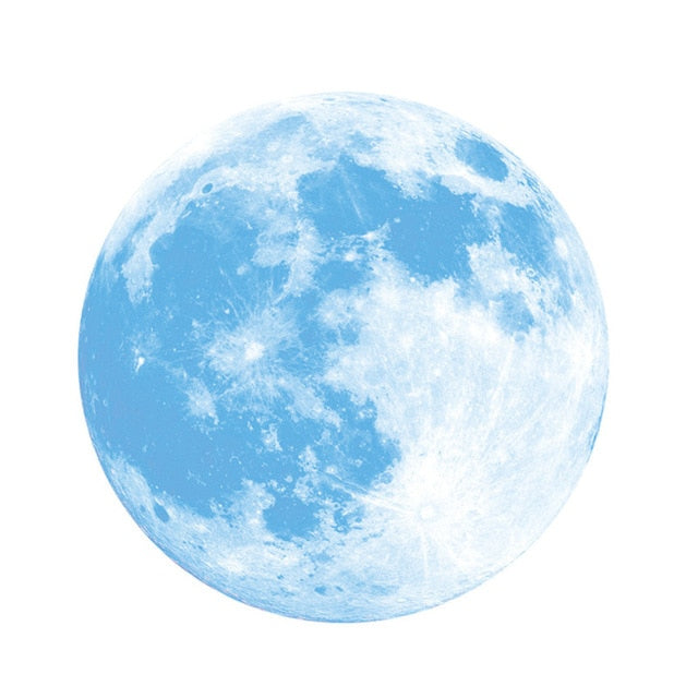 Moon Glow in the dark Wall decor