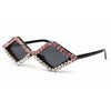 Diamond cat eye sunglasses